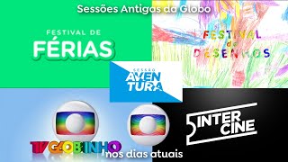 MONTAGENS Como seria as Vinhetas das Antigas Sessões de Filmes da Globo voltassem PARTE 2 [upl. by Templa571]