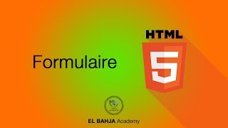 48  Formulaire  HTML Darija [upl. by Corilla]