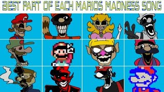 The best part of Every song in Marios madness [upl. by Assilat]