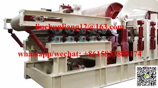 woodbagassebased full automatic chipboardparticle board production line making machine [upl. by Idnek791]