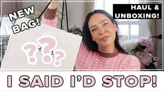 I SAID ID STOP New Bag Unboxing amp MASSIVE Styling Haul [upl. by Morly767]