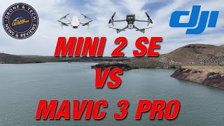 DJI Mavic 3 Pro vs DJI Mini 2 SE  Comparison Test Shootout [upl. by Lletram]