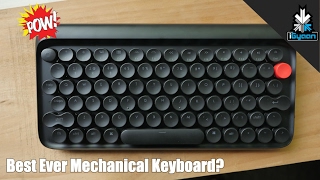 Wireless Mechanical and Backlit LoFree Keyboard  Unboxing and First Look [upl. by Inajar507]