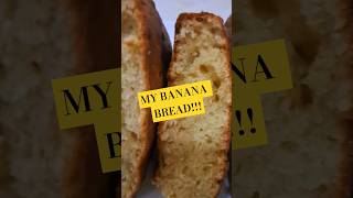 MY BANANA BREAD VERSIONlhizquest bananarecipe bananabread foodlover baking [upl. by Ettenot]