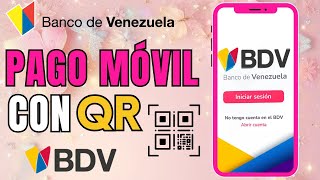 🟢CÓMO HACER PAGOMOVIL QR 🟢 BDV APP BANCO DE VENEZUELA✔️ [upl. by Eisler997]