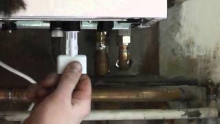 how to fill a worcester bosch 25si boiler with internal filling link [upl. by Rother]