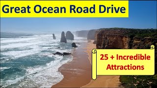 Epic Road Trip MustSee Attractions along the Great Ocean Road [upl. by Lottie]