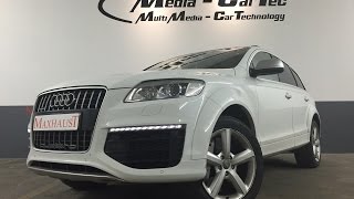 Audi Q7 V12 TDI with Maxhaust Active Sound Engine Sound Motorsound [upl. by Schuman835]