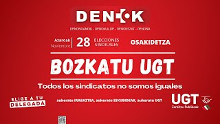 Osakidetza Elige UGT [upl. by Jannel]