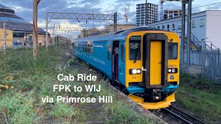 Cab ride  Finsbury Park to Willesden Low Level Via Primrose Hill [upl. by Benco786]