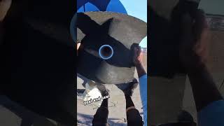 Some extra protection roofing jobsite florida work construction pov diy roofer working [upl. by Barkley]