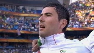 algerian anthem world cup 2010 HD 720p [upl. by Ynelram]