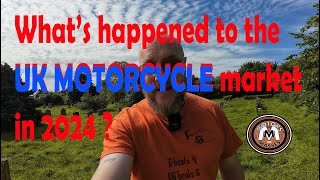 Whats happened to the UK MOTORCYCLE market in 2024 [upl. by Carolee]