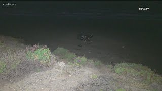 Two dead after suspected teenage DUI suspect crashes and lands on Torrey Pines Beach [upl. by Barri877]