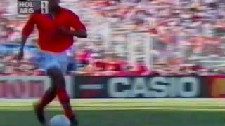 Dennis Bergkamp Fantastic Goal  Holland vs Argentina  QuarterFinals  World Cup 1998 [upl. by Soma494]