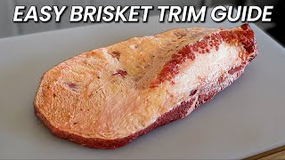 TRIM BRISKET LIKE A PRO IN UNDER 5 MINUTES [upl. by Ahcrop]