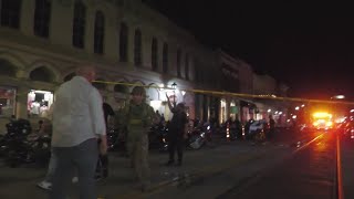 5 injured in shooting at the Lone Star Rally Galveston police say [upl. by Nagram]