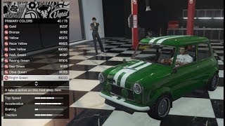 GTA 5  DLC Vehicle Customization Weeny Issi Classic and Review [upl. by Medlin]