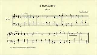 Schubert 8 Ecossaises D 529 No 5 [upl. by Garnett626]