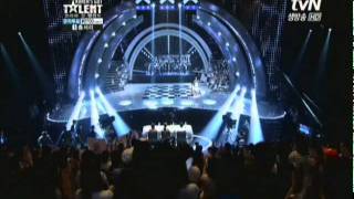 춤서리Koreas Got Talent 2011 SemiFinal Week4 [upl. by Dreddy]