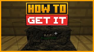 🟨 HOW to LOCATEOPEN the TOMB in the CORAIL TOMBSTONE MOD in MINECRAFT [upl. by Flan]