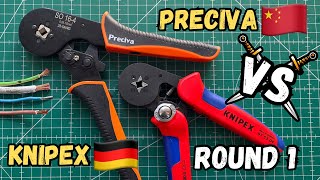 Crimpadora KNIPEX VS PRECIVA  Comparativas [upl. by Hurlee]