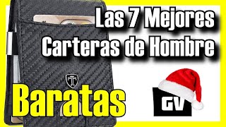 👛 Las 7 MEJORES Carteras para Hombre BARATAS Amazon 2023✅ CalidadPrecio Billeteras Modernas [upl. by Ailil]