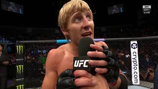 Paddy Pimblett’s powerful message after winning at UFCLondon [upl. by Orips]