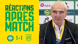 Raymond Domenech après AS SaintEtienne  FC Nantes [upl. by Elodia]