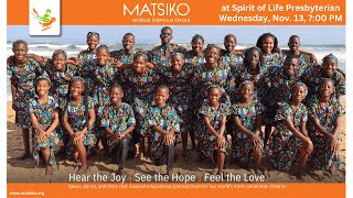 Matsiko World Orphan Choir at Spirit of Life [upl. by Annairt]