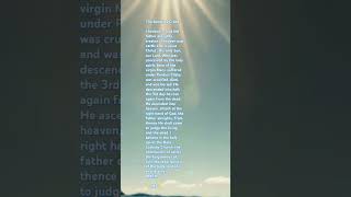 The Apostles Creed [upl. by Dearborn855]