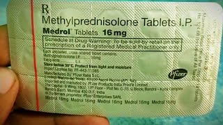 Medrol 16mg Tablet  Methylprednisolone 16mg Tablet  Medrol 16 mg tablet sides effects medrol 16 [upl. by Ramoh501]