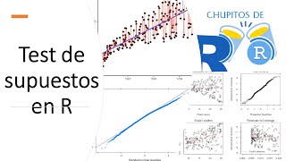 Cómo comprobar los supuestos en R y Rstudio Chupitos de R [upl. by Meras166]