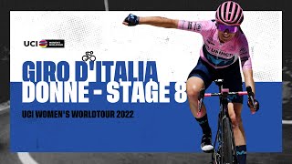 2022 UCIWWT Giro Donne  Stage 8 [upl. by Chuck716]