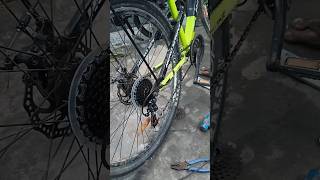 Install 6 Speed Speed Gear Kit cycle shorts shortvideo [upl. by Salsbury504]