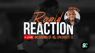 Oklahoma State Vs Cincinnati Postgame Show [upl. by Leopold]