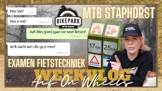 MOUNTAINBIKE TIP NEDERLAND🇳🇱 MTB PARCOURS STAPHORST URK BIKEPARK BANT・VLOG 127 Aaf on Wheels© [upl. by Herman]