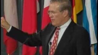 Donald Rumsfeld Unknown unknowns [upl. by Kcyrred]