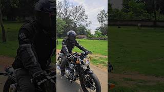 Continental Gt 650 Chrome  Riding With Safety Gears gt650 continentalgt650 youtuber ytshorts [upl. by Kara687]