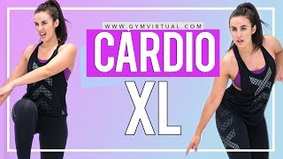 Reducir cintura y abdomen  30 min CARDIO XL [upl. by Farhi]