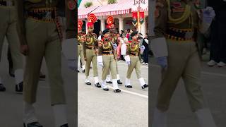 BSF ⚔️🇮🇳 Retreat 🫡Ceremony shortsvideo army ncc bsfparade police [upl. by Norah937]