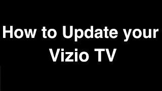 How to Update Software on Vizio Smart TV  Fix it Now [upl. by Etnoid360]