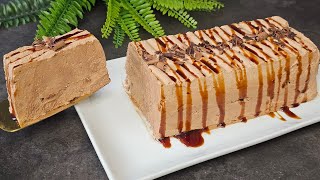 Solo 3 ingredienti SEMIFREDDO IN 5 MINUTI Incredibilmente delizioso [upl. by Lehcar]