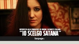 Jennifer Crepuscolo Unione Satanisti Italiani quotAmiamo il Diavolo a testa altaquot [upl. by Ruthi]