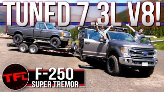 Stock vs Tuned Ford F250 Super Duty  I Tow 10K LBS Up The Worlds Toughest Towing Test Twice [upl. by Eecyak879]