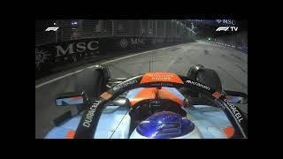 Logan Sargeant Onboard Crash During Singapore Grand Prix 2023 [upl. by Pool]