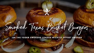 Smoked Texas Brisket Burger [upl. by Aon]