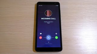 Alcatel 1A Incoming Call [upl. by Eednyl]