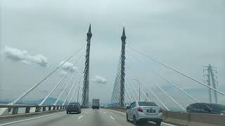 Jembatan Terpanjang di Malaysia  pulau pinang [upl. by Aletsirc764]