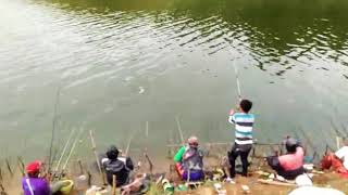 Mancing Mania Waduk Wadas Lintang Part 2 [upl. by Ahsiem]